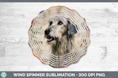 GorgeousVintage Decoupage Wind Spinner design.