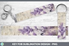 GorgeousVintage Decoupage Key Fob design.