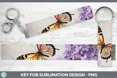 GorgeousVintage Decoupage Key Fob design.