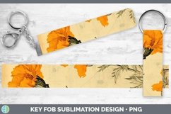GorgeousVintage Decoupage Key Fob design.