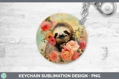 GorgeousVintage Decoupage Keychain design.