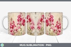 GorgeousVintage Decoupage Mug Wrap design.