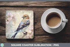 GorgeousVintage Decoupage Square Coaster design.