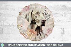 GorgeousVintage Decoupage Wind Spinner design.