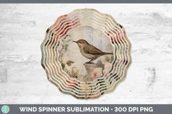 GorgeousVintage Decoupage Wind Spinner design.