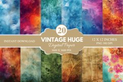 Vintage Huge Seamless Digital Paper Bundle Product Image 1