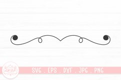 Vintage Divider SVG Cut File Product Image 1