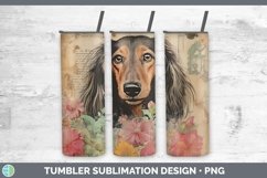GorgeousVintage Dogs Tumbler design.