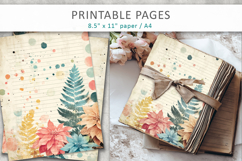 junk journal pages, old paper printables Product Image 7