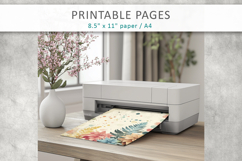 junk journal pages, old paper printables Product Image 8
