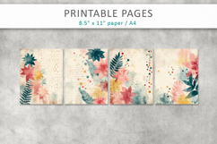 junk journal pages, dots paper printable Product Image 2