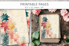 junk journal pages, dots paper printable Product Image 3
