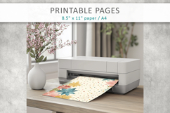 junk journal pages, dotted paper printable Product Image 7