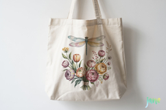 Vintage Dragonfly Clipart Product Image 2