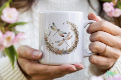 Vintage Dragonfly Clipart Product Image 3