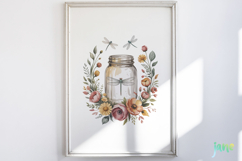 Vintage Dragonfly Clipart Product Image 5