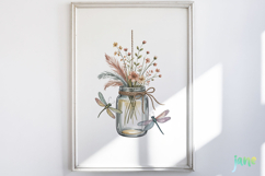 Vintage Dragonfly Clipart Product Image 4