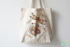 Vintage Dragonfly Clipart Product Image 4