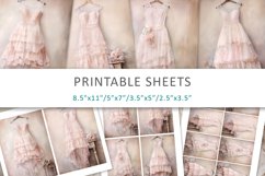 Vintage Dress Junk Journal, Digital Scrapbook Product Image 1