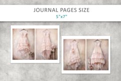 Vintage Dress Junk Journal, Digital Scrapbook Product Image 4