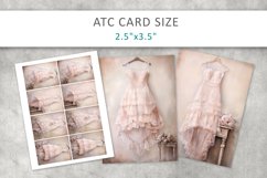 Vintage Dress Junk Journal, Digital Scrapbook Product Image 6