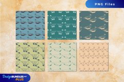 Vintage Duck Seamless Pattern Paper Packs Product Image 1