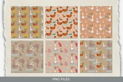 Vintage Duck Seamless Pattern Paper Packs Product Image 1