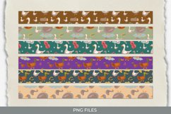 Vintage Duck Seamless Pattern Strips Product Image 1
