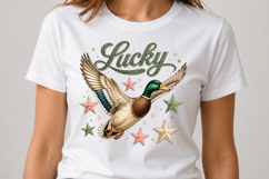 Vintage Duck Sublimation Design Product Image 4