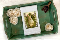 Vintage Easter Bunny Bundle Easter Scrapbooking Clipart 