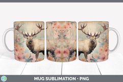 GorgeousDecoupage Elks Mug Wrap design.