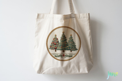 Vintage Embroidery Christmas Ornament Bundle Product Image 5