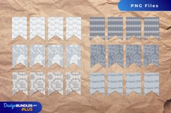 Vintage Ethnic Elephant Seamless Pattern Bunting Banner Product Image 1