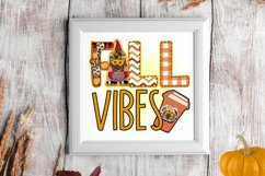 Fall vibes Sublimation, Fall PNG Product Image 2