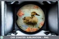 GorgeousVintage Farm Car Coaster design.