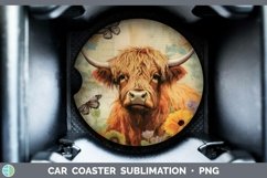 GorgeousVintage Farm Car Coaster design.