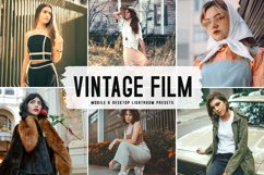 Vintage Film Mobile &amp; Desktop Lightroom Presets Product Image 1