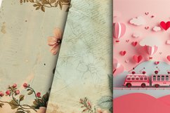 Vintage Floral Seamless Digital Paper Bundle Product Image 6