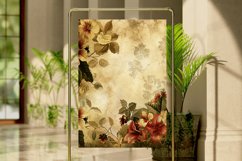 Vintage Floral Digital Paper Bundle Product Image 4