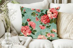 Vintage Floral Digital Paper Bundle Product Image 3