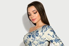 Toile De Jouy Vintage Floral Pattern Product Image 4