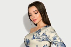 Toile De Jouy Vintage Print Design Patterns Product Image 7