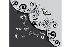 Vintage Floral with Butterflies Product Image 3