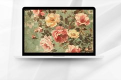 Vintage Floral Digital Paper Bundle Product Image 4