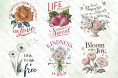 Vintage Flower Sublimation Bundle Product Image 2