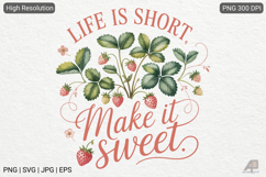 Boho Retro Flowers Inspirational Quotes Product Image 1
