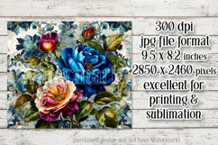 Vintage Mousepad, Sublimation Mousepad, Floral Mousepad, 126 Product Image 2
