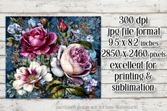 Vintage Mousepad, Sublimation Mousepad, Floral Mousepad, 127 Product Image 2