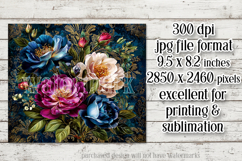 Vintage Mousepad, Sublimation Mousepad, Floral Mousepad, 132 Product Image 2