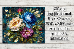 Vintage Mousepad, Sublimation Mousepad, Floral Mousepad, 136 Product Image 2